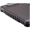 Officemate Portable Dry Erase Clipboard Case, 4 Compartments, 1/2" Cap., Charcoal 83382